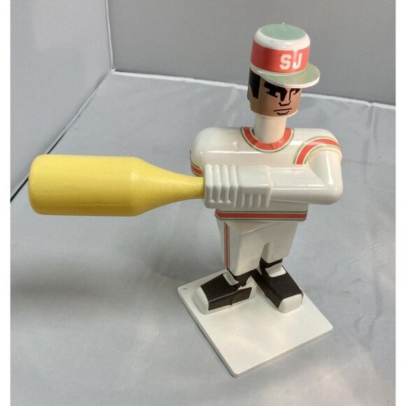 🔥Vintage 1977 Schaper Super Jock Baseball Player Only - WORKS🔥 - Picture 2 of 3